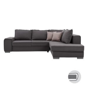 ΚΑΝΑΠΕΣ ΓΩΝΙΑ ΔΕΞΙΑ BELLE ΓΚΡΙ ΜΕ ΑΝ ΓΚΡΙ ΡΑΦΕΣ 260*205 ΜΕ ΑΠΟΣΠΩΜΕΝΑ ΜΑΞΙΛΑΡΙΑ - Image 5