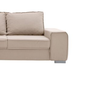 ΚΑΝΑΠΕΣ ΓΩΝΙΑ ΑΡΙΣΤΕΡΗ BELLE ΜΠΕΖ ΜΕ ΚΑΦΕ 260*205 ΜΕ ΑΠΟΣΠΩΜΕΝΑ ΜΑΞΙΛΑΡΙΑ - Image 4