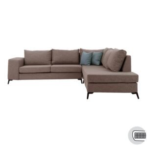 ΚΑΝΑΠΕΣ ΓΩΝΙΑ ΔΕΞΙΑ JULIA ΚΑΦΕ ΜΕ ΑΠΟΣΠΩΜΕΝΑ ΣΙΕΛ ΜΑΞΙΛΑΡΙΑ 278*257 - Image 5