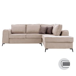 ΚΑΝΑΠΕΣ ΓΩΝΙΑ ΔΕΞΙΑ STAR ΜΠΕΖ-ΚΑΦΕ 280*210*85 ΜΕ ΑΠΟΣΠΩΜΕΝΑ ΜΑΞΙΛΑΡΙΑ - Image 6