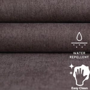 ΚΑΝΑΠΕΣ ΓΩΝΙΑ ΑΡΙΣΤΕΡΗ STAR ΜΠΕΖ-ΚΑΦΕ 280*210*85 ΜΕ ΑΠΟΣΠΩΜΕΝΑ ΜΑΞΙΛΑΡΙΑ - Image 4