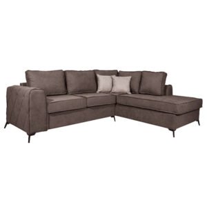 ΚΑΝΑΠΕΣ ΓΩΝΙΑ ΔΕΞΙΑ STAR ΚΑΦΕ-ΜΠΕΖ 280*210*85 ΜΕ ΑΠΟΣΠΩΜΕΝΑ ΜΑΞΙΛΑΡΙΑ - Image 4