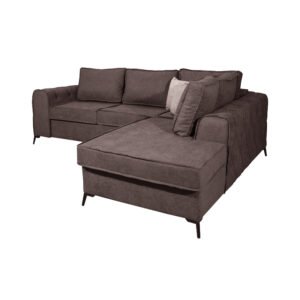 ΚΑΝΑΠΕΣ ΓΩΝΙΑ ΔΕΞΙΑ STAR ΚΑΦΕ-ΜΠΕΖ 280*210*85 ΜΕ ΑΠΟΣΠΩΜΕΝΑ ΜΑΞΙΛΑΡΙΑ - Image 5