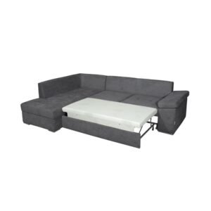 ΚΑΝΑΠΕΣ ΓΩΝΙΑ PERK ΜΕ ΑΠΟΘ ΧΩΡΟ ΓΚΡΙ ΑΡΙΣΤΕΡΗ 270*180*80 - Image 3