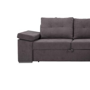 ΚΑΝΑΠΕΣ ΓΩΝΙΑ PERK ΜΕ ΑΠΟΘ ΧΩΡΟ ΓΚΡΙ ΔΕΞΙΑ 270*180*80 - Image 3