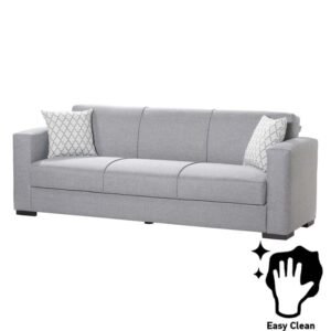 ΤΡΙΘΕΣΙΟΣ ΚΑΝΑΠΕΣ ΚΡΕΒΑΤΙ ΜΕ ΑΠΟΘΗΚΕΥΤΙΚΟ ΧΩΡΟ 230*90*85 - Image 3