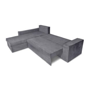 ΚΑΝΑΠΕΣ ΓΩΝΙΑ ERMES ΓΚΡΙ 280*210*80 - Image 4