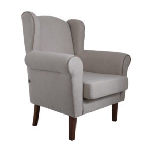 ΠΟΛΥΘΡΟΝΑ Maria ΚΡΕΜ ΜΕ ΚΑΦΕ TAUPE ΡΙΓΑ 84*77*101εκ rmchr - Image 3