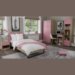 ΝΤΟΥΛΑΠΑ Smile GREY OAK - ΡΟΖ 80*50*180 wrd - Image 3