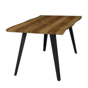 ΤΡΑΠΕΖΙ ΤΡΑΠΕΖΑΡΙΑΣ MDF ΜΕ ΕΠΕΝΔΥΣΗ PAPER WOOD 1417 160*90*76 - Image 3