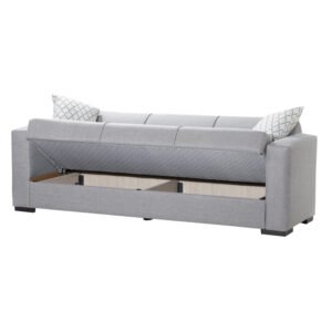 ΤΡΙΘΕΣΙΟΣ ΚΑΝΑΠΕΣ ΚΡΕΒΑΤΙ ΜΕ ΑΠΟΘΗΚΕΥΤΙΚΟ ΧΩΡΟ 220*90*85 - Image 3