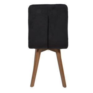 ΚΑΡΕΚΛΑ ΤΡΑΠΕΖΑΡΙΑΣ T-17 ΜΑΥΡΗ ME SONOMA ΠΟΔΙΑ 42*48*87 - Image 3