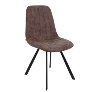 ΚΑΡΕΚΛΑ ΤΡΑΠΕΖΑΡΙΑΣ ΚΑΦΕ ΤΕΧΝΟΔΕΡΜΑ 45,5*45*90 4975-1 - Image 3