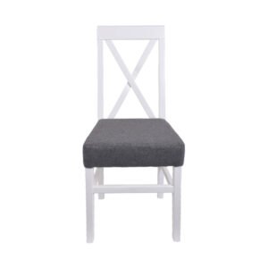 ΚΑΡΕΚΛΑ ΤΡΑΠΕΖΑΡΙΑΣ Fylliana TX ΛΕΥΚΟ-ΓΚΡΙ 43*44*98 - Image 4