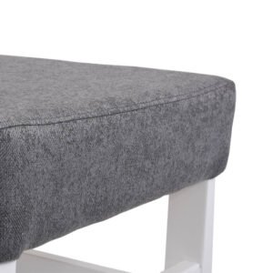 ΚΑΡΕΚΛΑ ΤΡΑΠΕΖΑΡΙΑΣ Fylliana TX ΛΕΥΚΟ-ΓΚΡΙ 43*44*98 - Image 3