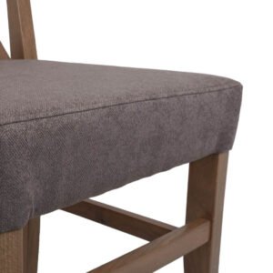 ΚΑΡΕΚΛΑ ΤΡΑΠΕΖΑΡΙΑΣ Fylliana TX GREY OAK-ΚΑΦΕ 43*44*98 - Image 3