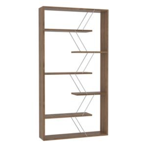 ΒΙΒΛΙΟΘΗΚΗ "Rafael" ΚΑΡΥΔΙ-ΧΡΩΜΙΟ 84*24*157 - Image 5