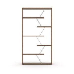 ΒΙΒΛΙΟΘΗΚΗ "Rafael" ΚΑΡΥΔΙ-ΧΡΩΜΙΟ 84*24*157 - Image 6