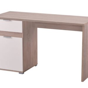 ΓΡΑΦΕΙΟ Jan SONOMA/ΛΕΥΚΟ 130*50*75,5 - Image 3