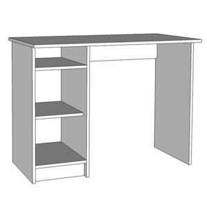 ΓΡΑΦΕΙΟ Rey Sonoma 100*50*74.5 - Image 7