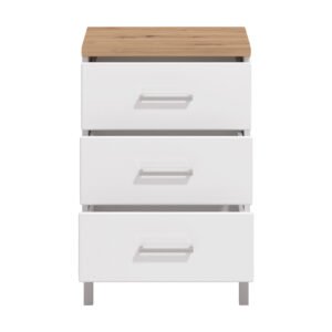 ΚΟΜΟΔΙΝΟ MONDEGO NO3F ARTISAN-ΛΕΥΚΗ ΛΑΚΑ 45*40*69 - Image 3