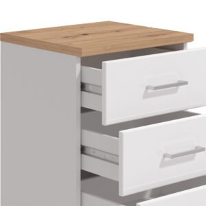 ΚΟΜΟΔΙΝΟ MONDEGO NO3F ARTISAN-ΛΕΥΚΗ ΛΑΚΑ 45*40*69 - Image 4