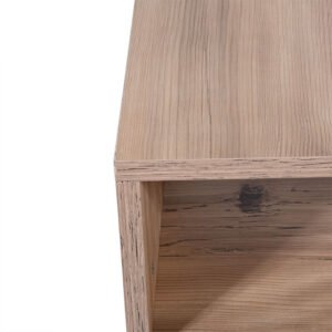 ΚΟΝΣΟΛΑ April GREY OAK ΜΕ ΜΑΥΡΑ ΠΟΔΙΑ 90*33*80 - Image 3