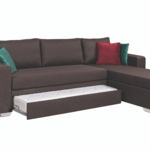 ΓΩΝΙΑΚΟΣ ΚΑΝΑΠΕΣ ΚΡΕΒΑΤΙ TORINO ΜΕ ΑΠΟΘΗΚΕΥΤΙΚΟ ΧΩΡΟ - Image 3