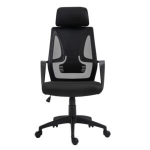 BF2950W ΚΑΡΕΚΛΑ ΓΡΑΦΕΙΟΥ ΜΑΥΡΗ - Image 4