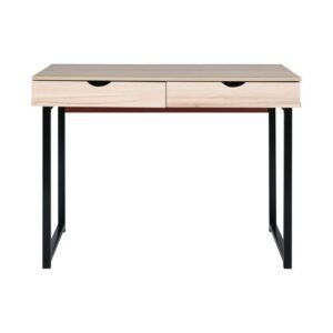 ΓΡΑΦΕΙΟ DUO ΜΑΥΡΟ-ΦΥΣΙΚΟ ΞΥΛΟ - Image 2