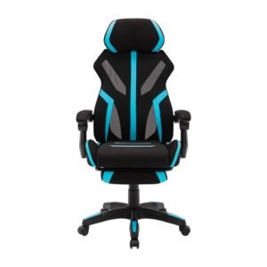 ΚΑΡΕΚΛΑ GAMING ΜΑΥΡΗ-ΓΑΛΑΖΙΑ - Image 2