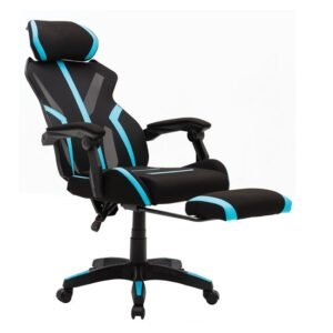 ΚΑΡΕΚΛΑ GAMING ΜΑΥΡΗ-ΓΑΛΑΖΙΑ - Image 3