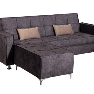 ΓΩΝΙΑΚΟΣ ΚΑΝΑΠΕΣ ΚΡΕΒΑΤΙ DAMA ΜΕ ΑΠΟΘΗΚΕΥΤΙΚΟ - Image 2