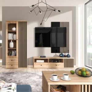 ΒΙΤΡΙΝΑ ΜΕ ΓΥΑΛΙΝΗ ΠΡΟΣΟΨΗ 87Χ41Χ191 - Image 3