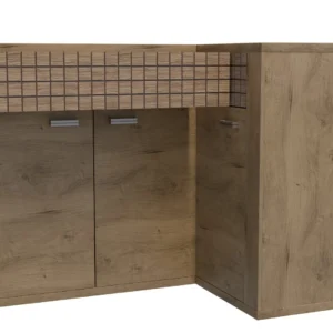 ΓΩΝΙΑΚΟΣ ΜΠΟΥΦΕΣ ΜΕ LED LIGHT 132X40X99 - Image 4