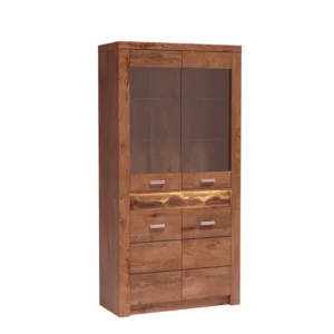 ΒΙΤΡΙΝΑ INDIANAPOLIS ΜΕ LED LIGHT 96X42X192 - Image 1