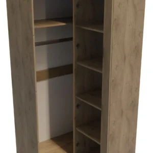 ΓΩΝΙΑΚΗ ΝΤΟΥΛΑΠΑ NATURAL 109X54X201 - Image 6