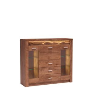 ΒΙΤΡΙΝΑ/ΣΥΡΤΑΡΙΕΡΑ INDIANAPOLIS ΜΕ LED LIGHT 137X42X122 - Image 2