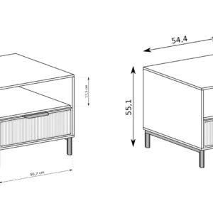 ΚΟΜΟΔΙΝΟ LINKASTYLES 55X41X55 - Image 4