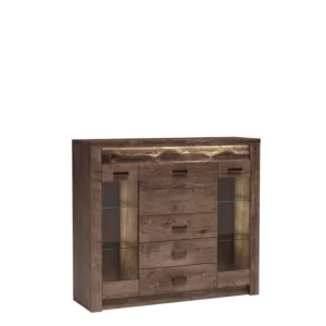 ΒΙΤΡΙΝΑ/ΣΥΡΤΑΡΙΕΡΑ INDIANAPOLIS ΜΕ LED LIGHT 137X42X122 - Image 6